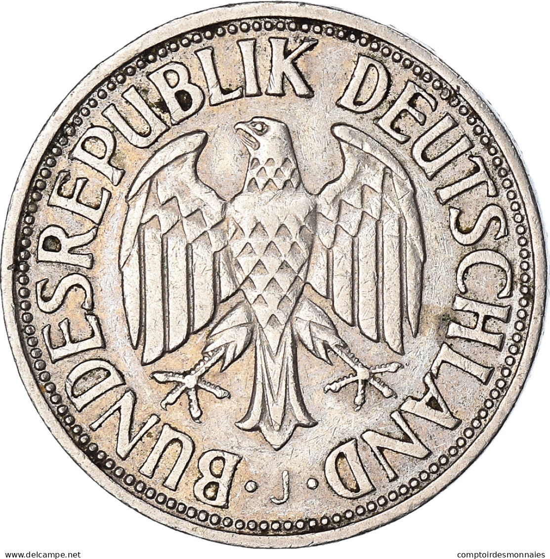 Monnaie, République Fédérale Allemande, Mark, 1950 - 1 Marco