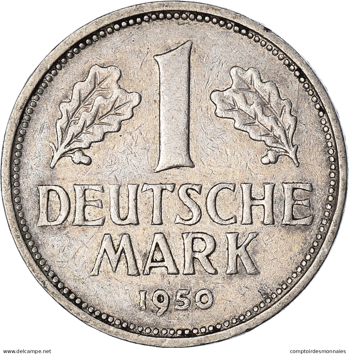 Monnaie, République Fédérale Allemande, Mark, 1950 - 1 Mark
