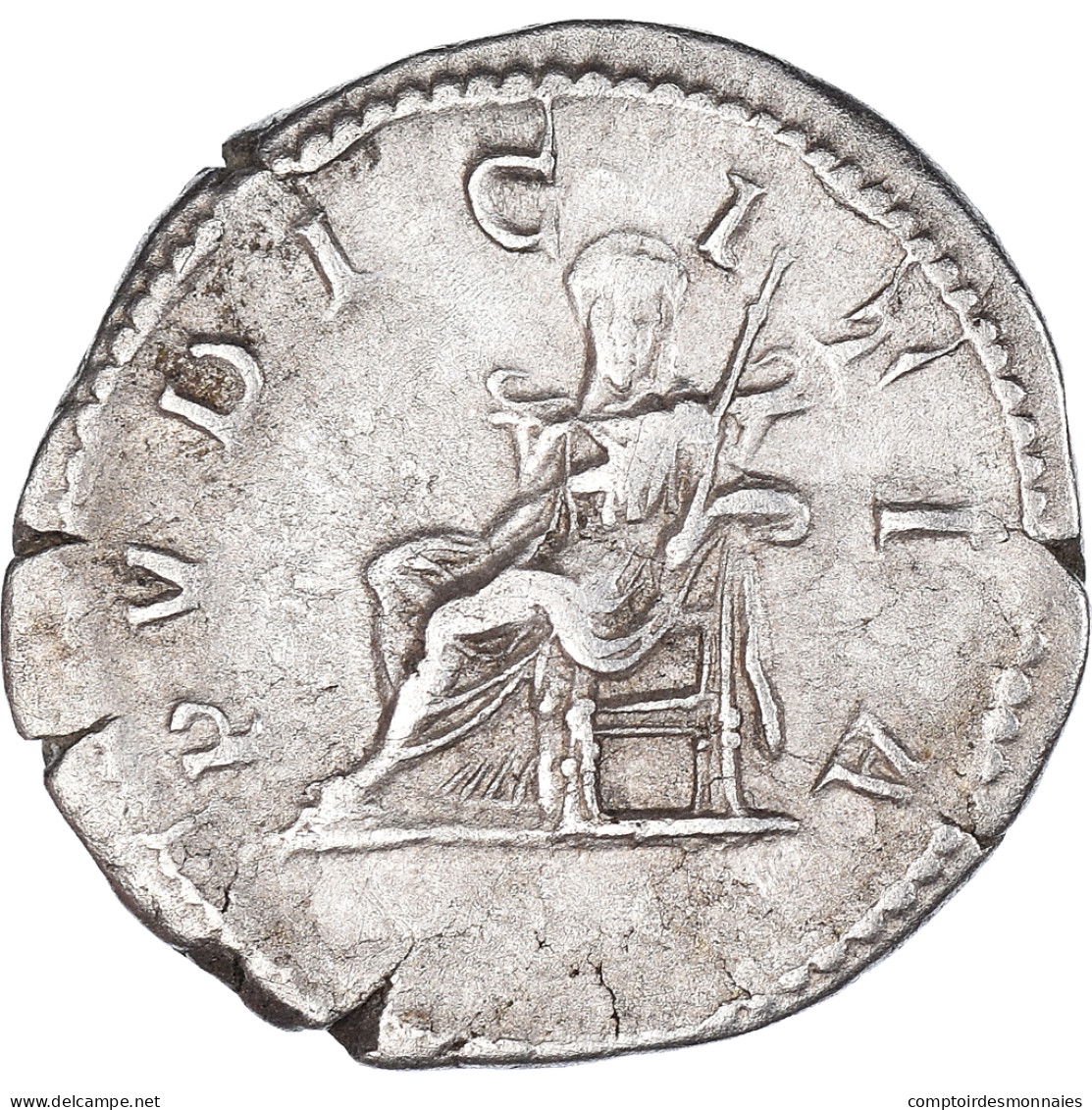 Monnaie, Julia Domna, Denier, 207-211, Rome, TTB+, Argent, RIC:575 - La Dinastía De Los Severos (193 / 235)