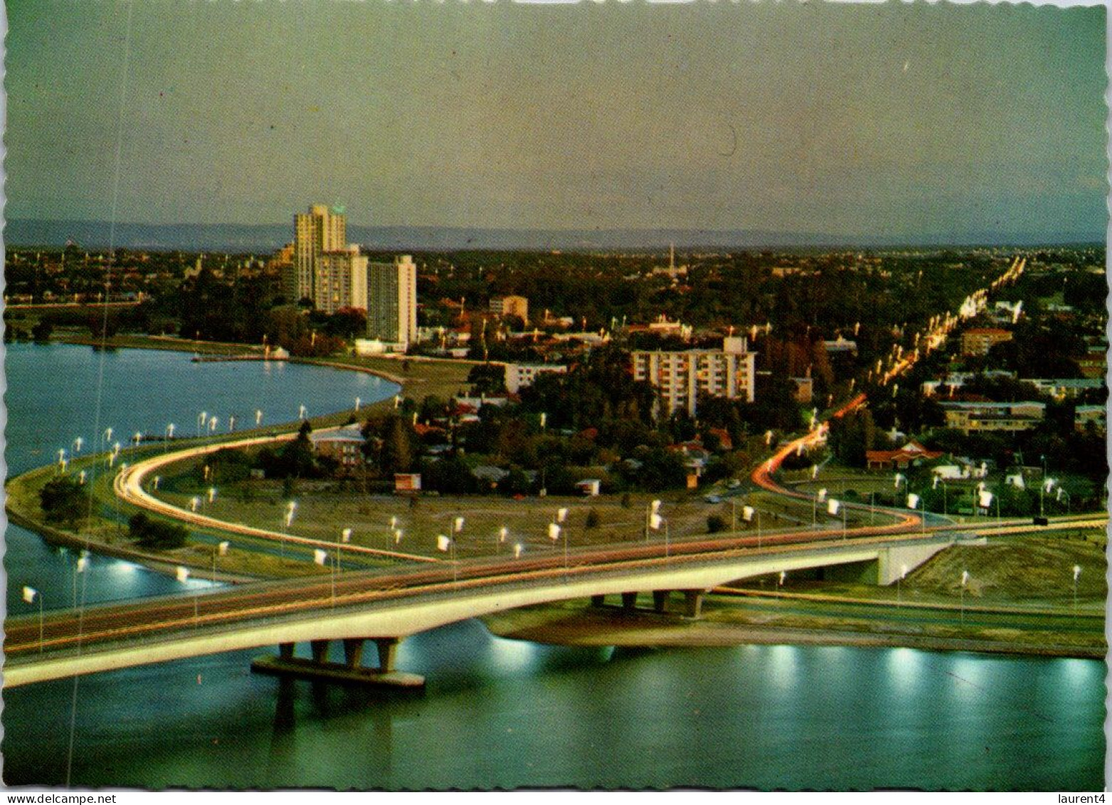 10-3-2024 (2 Y 36) Australia - WA - City Of Perth (narrow's Brisge) At Night - Perth