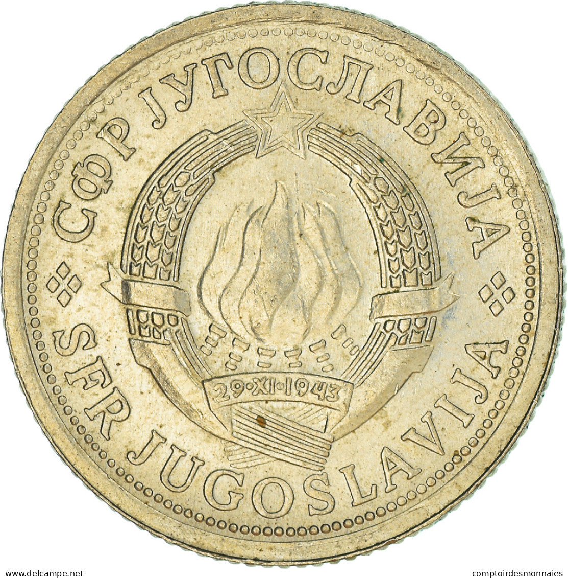 Monnaie, Yougoslavie, Dinar, 1976 - Yougoslavie