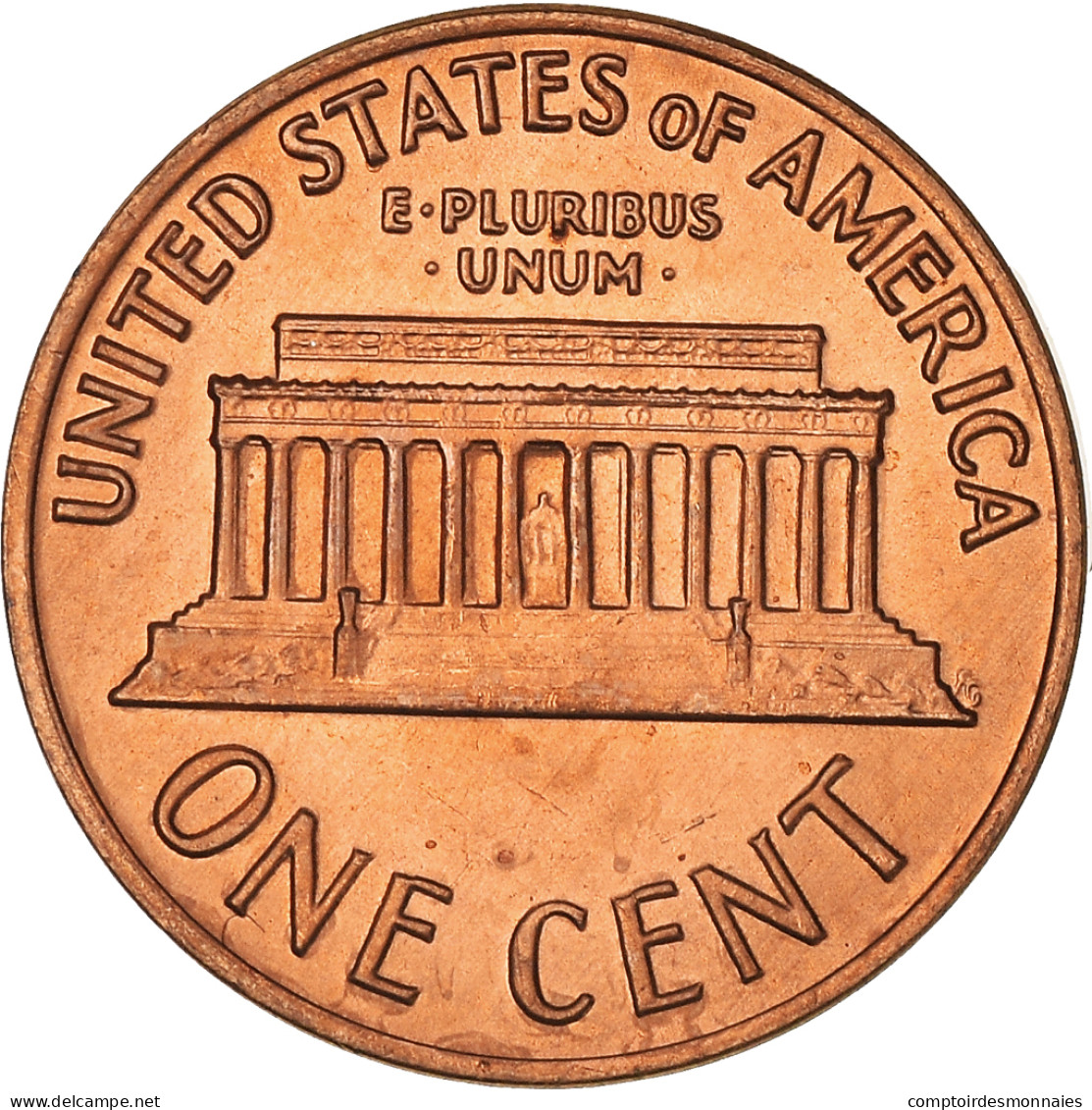 Monnaie, États-Unis, Lincoln Cent, Cent, 1972, U.S. Mint, Philadelphie, SUP - 1959-…: Lincoln, Memorial Reverse