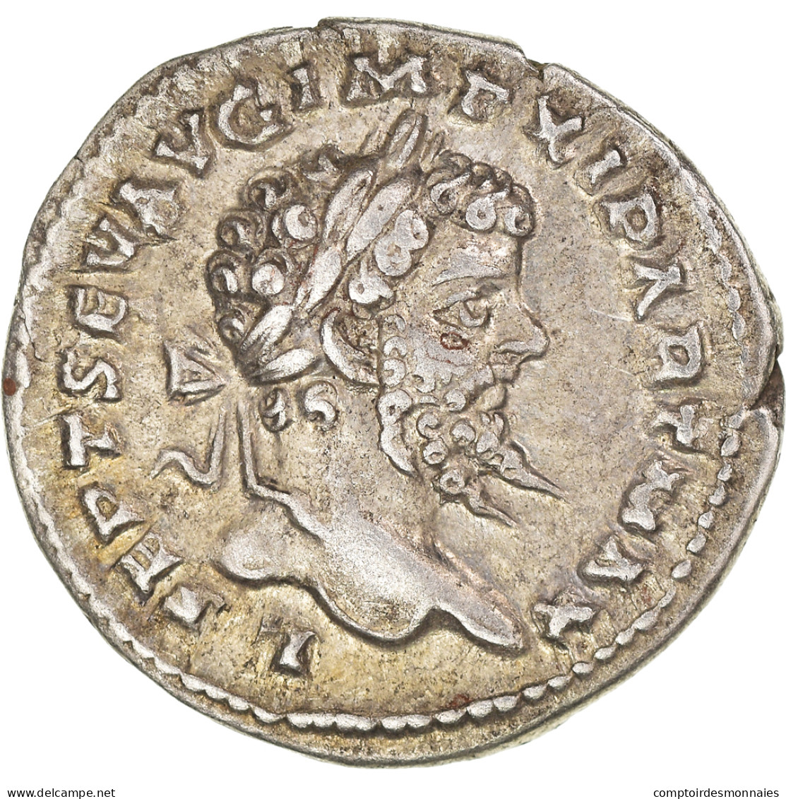 Monnaie, Septime Sévère, Denier, 198-202, Laodicée, TTB, Argent, RIC:504 - The Severans (193 AD To 235 AD)