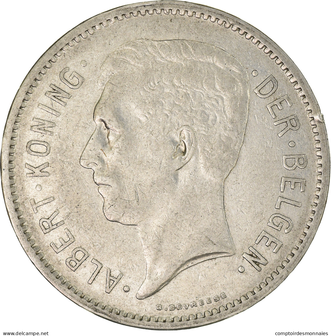 Monnaie, Belgique, 5 Francs, 5 Frank, 1930 - 5 Frank & 1 Belga