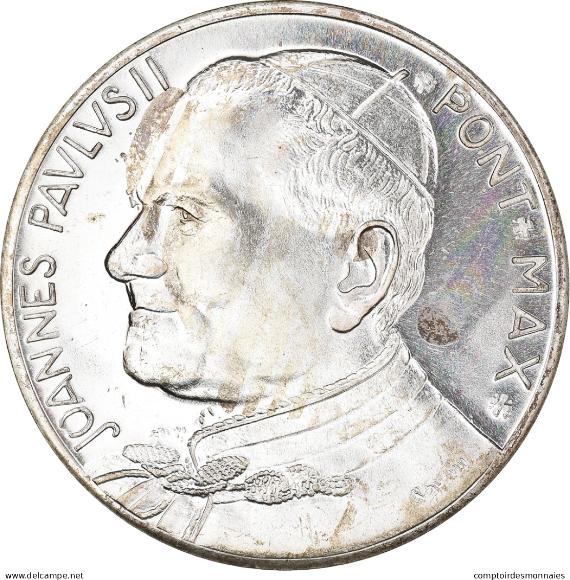 Vatican, Médaille, Jean-Paul II, Rome, Susini, TTB, Bronze Argenté - Autres & Non Classés