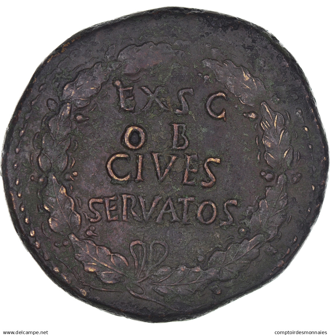 Monnaie, Claude, Sesterce, 41-50, Rome, TB+, Bronze, RIC:96 - The Julio-Claudians (27 BC To 69 AD)