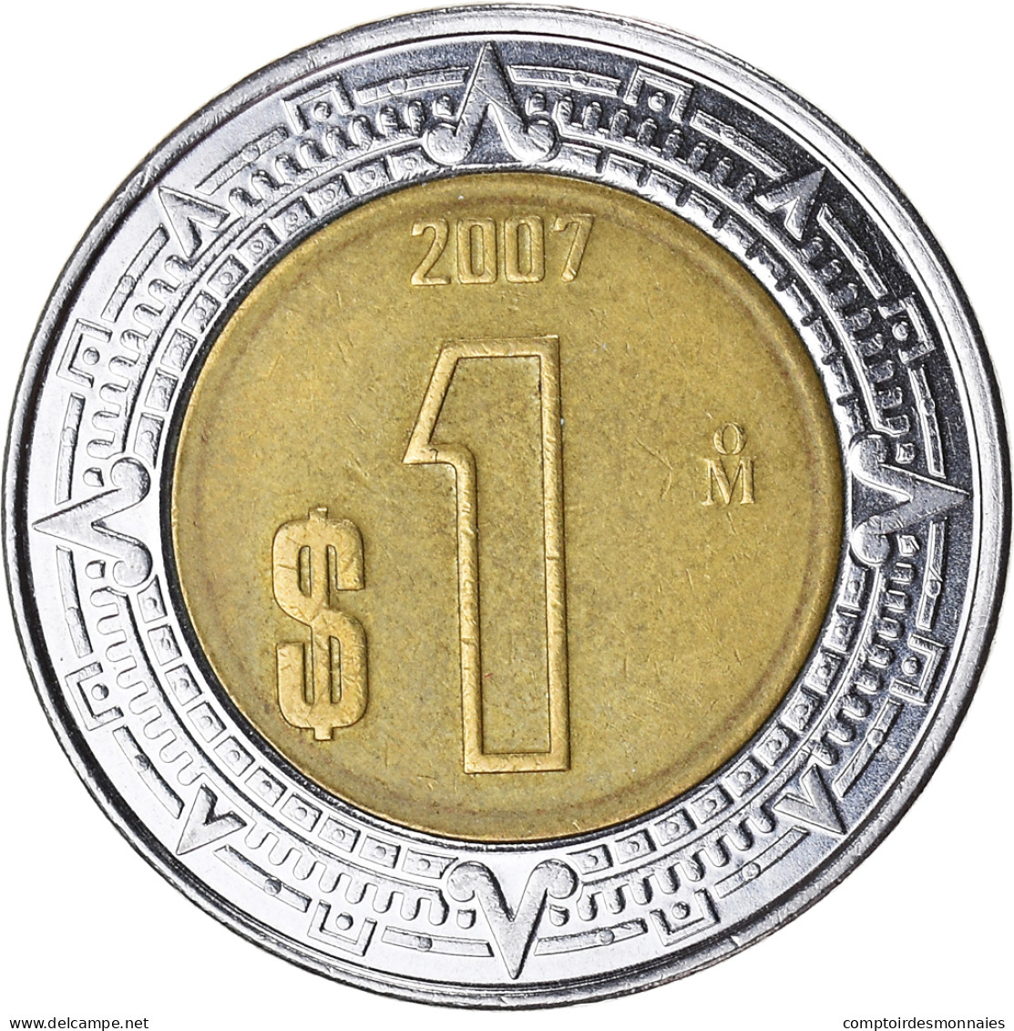 Monnaie, Mexique, Peso, 2007 - Messico