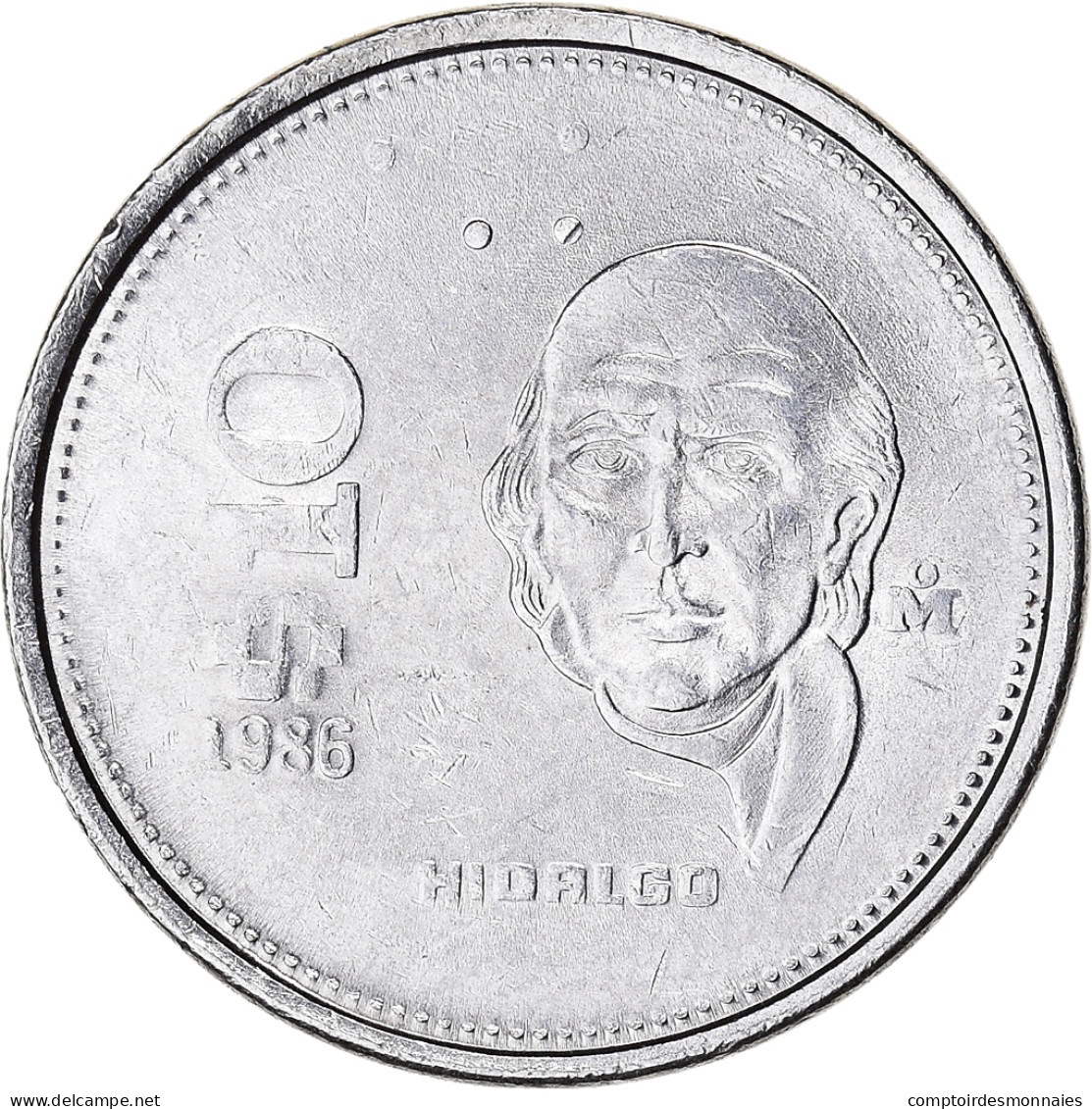 Monnaie, Mexique, 10 Pesos, 1986 - México