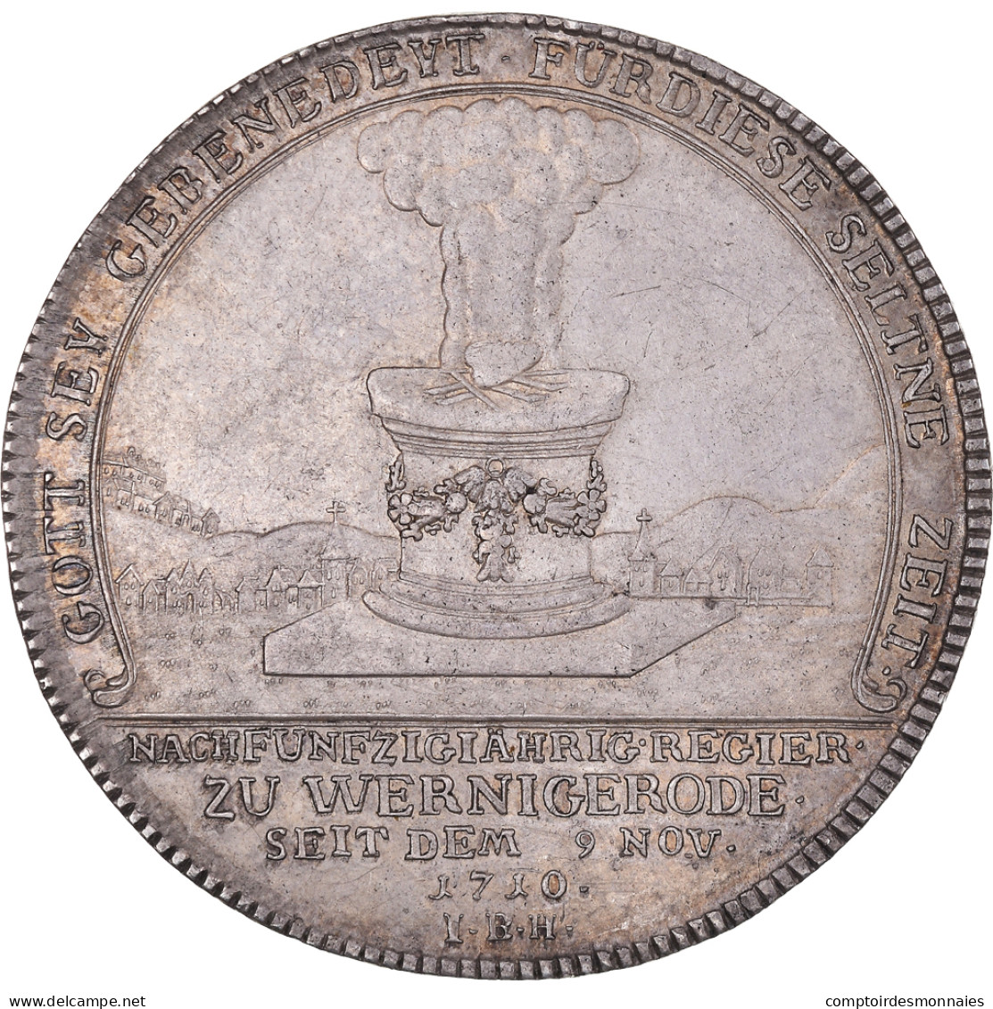 Monnaie, Etats Allemands, STOLBERG-WERNIGERODE, Christian Ernst I, Thaler, 1760 - Taler Et Doppeltaler