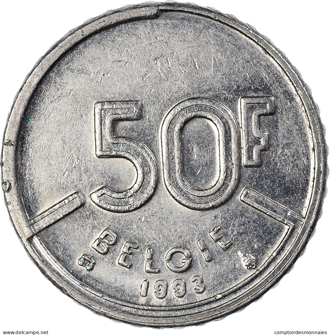 Monnaie, Belgique, 50 Francs, 50 Frank, 1993 - 50 Francs