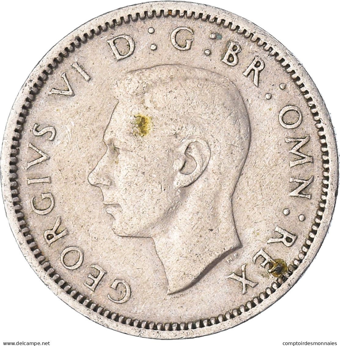 Monnaie, Grande-Bretagne, 6 Pence, 1950 - H. 6 Pence