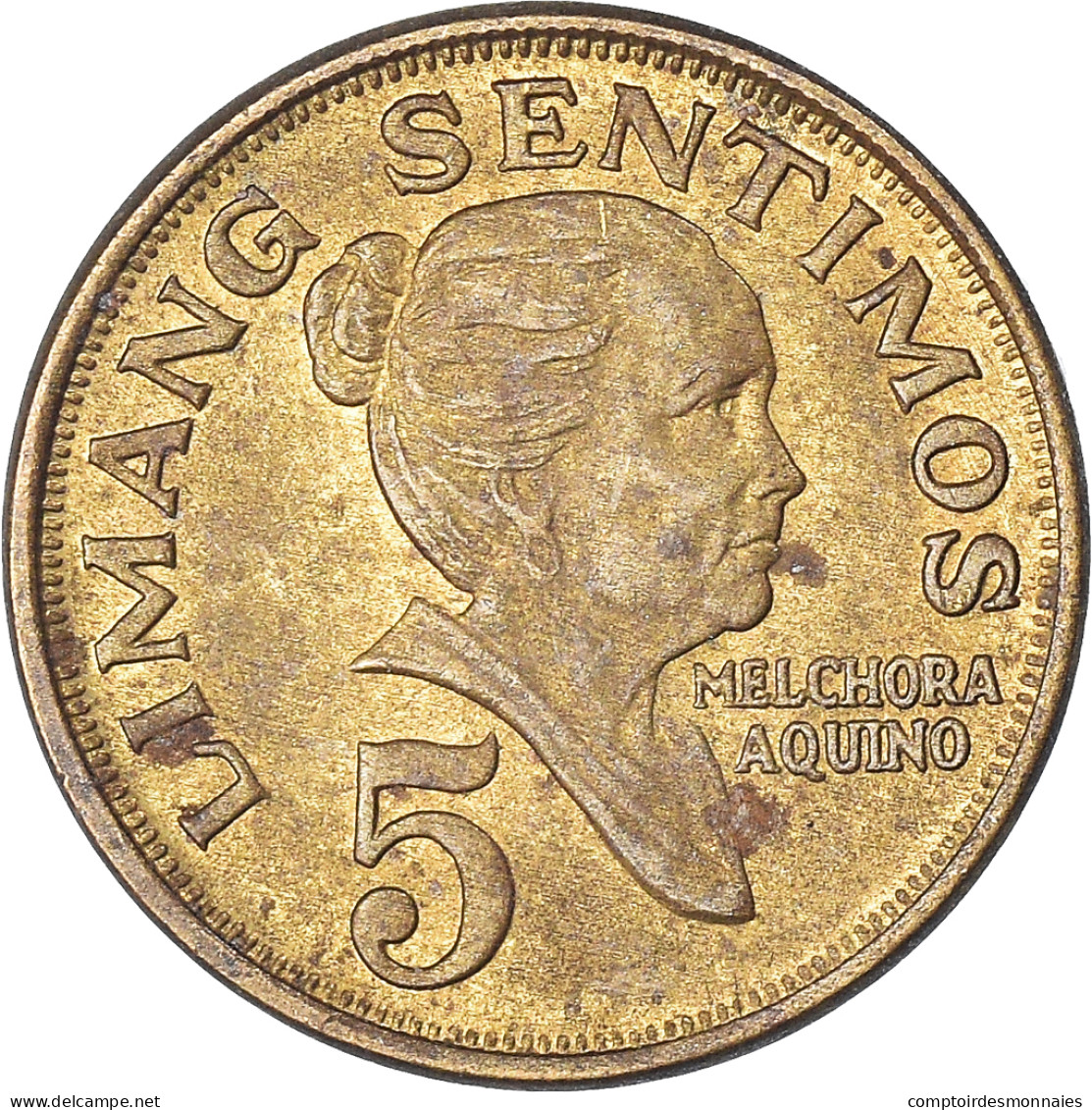 Monnaie, Philippines, 5 Sentimos, 1968 - Philippines