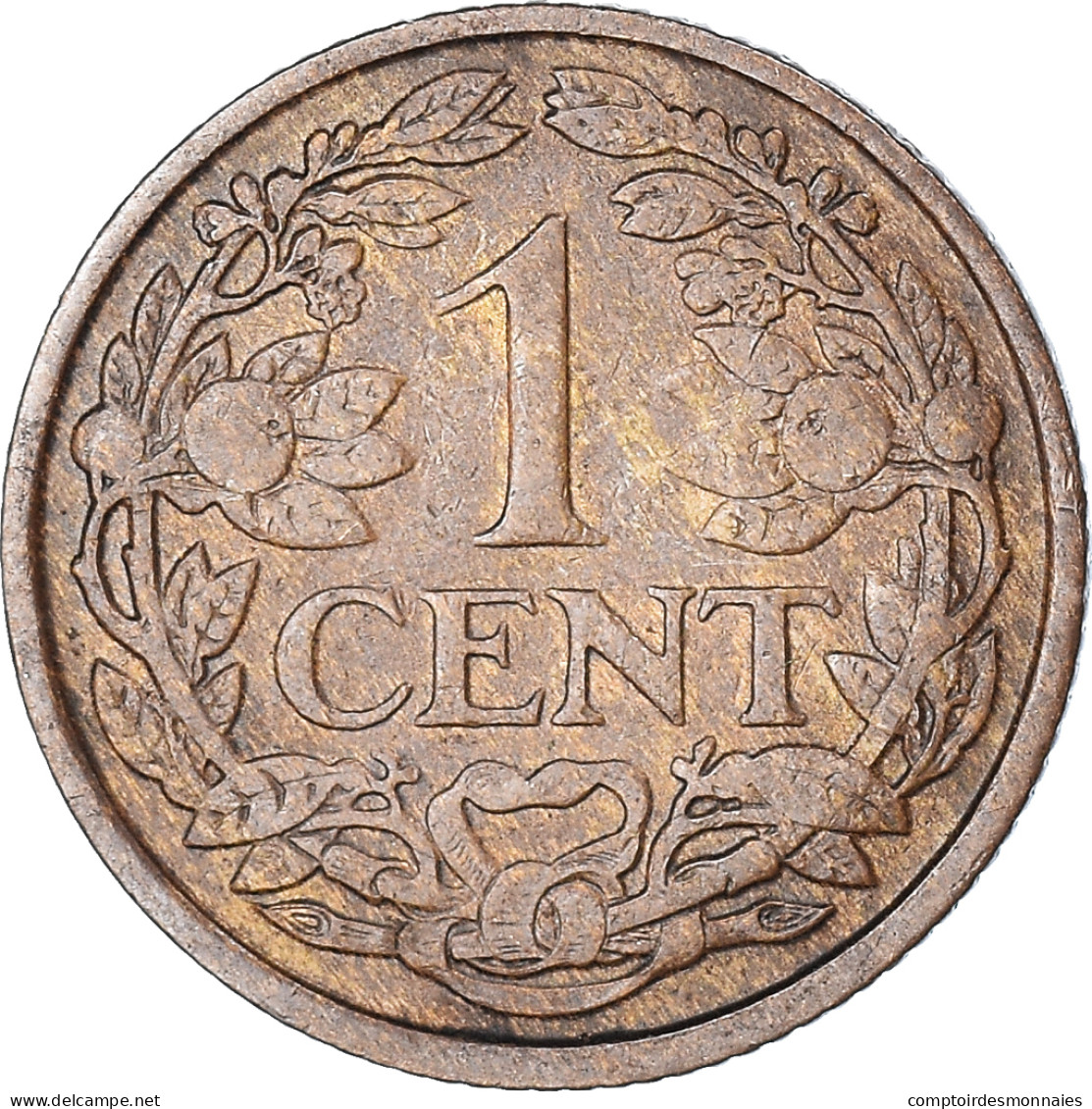 Monnaie, Pays-Bas, Cent, 1918 - 1 Centavos