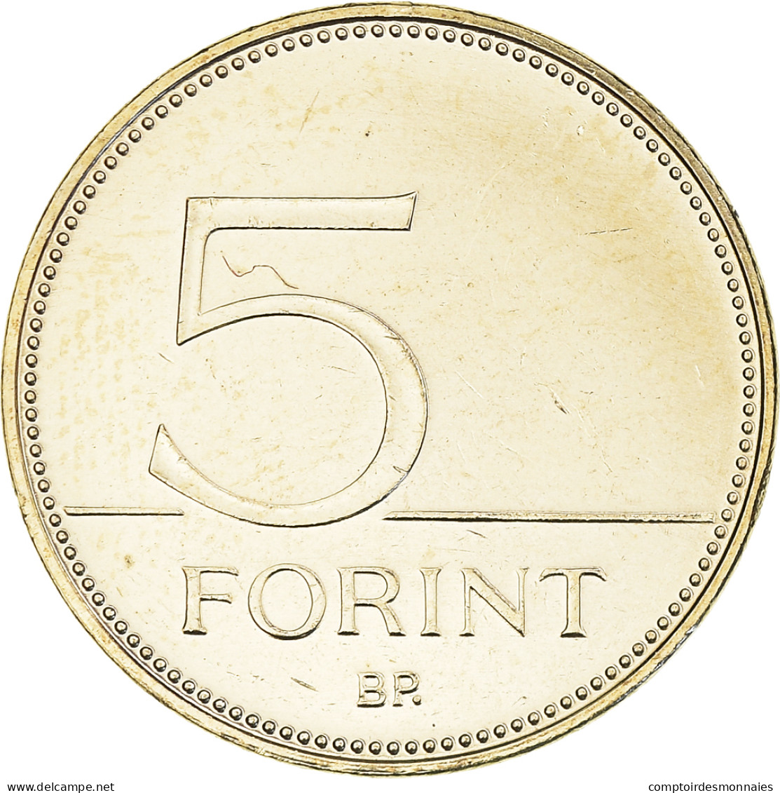 Monnaie, Hongrie, 75e Anniversaire - Forint, 5 Forint, 2021, N., SPL, Laiton - Hongrie