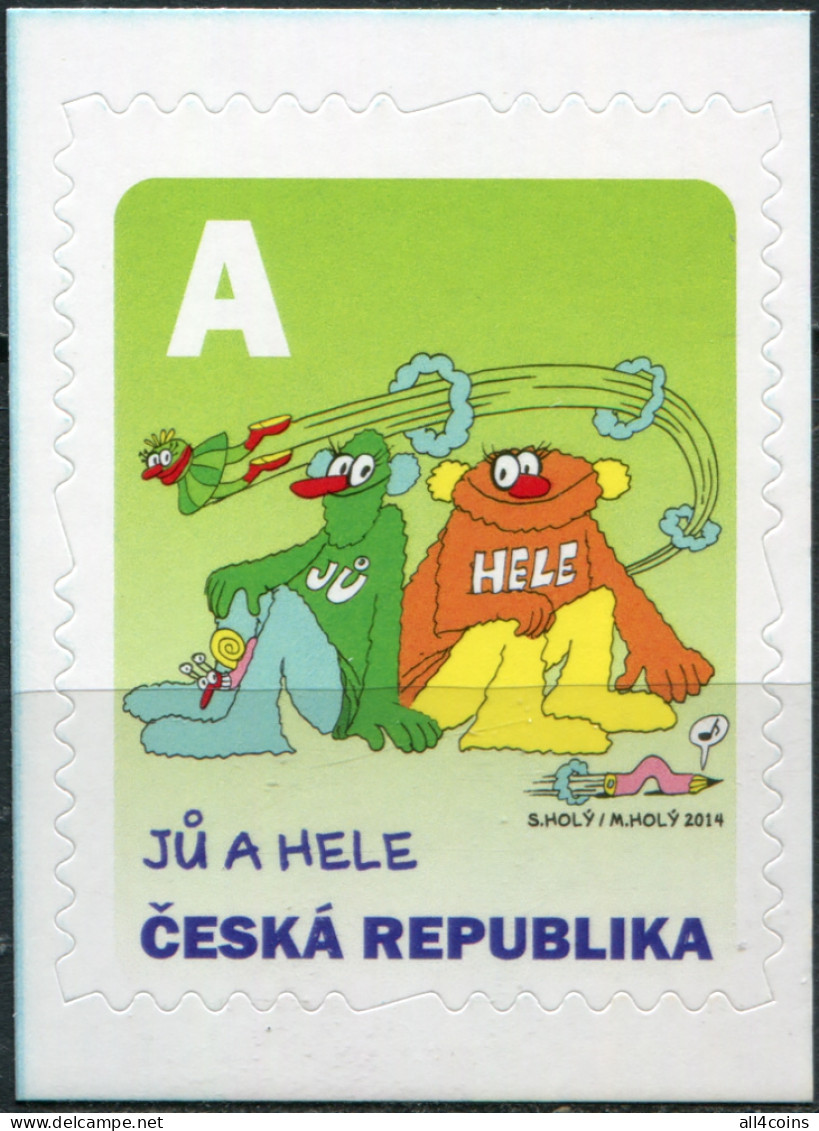 Czech Republic 2014. Jů And Hele, Children's Program (MNH OG) Stamp - Unused Stamps