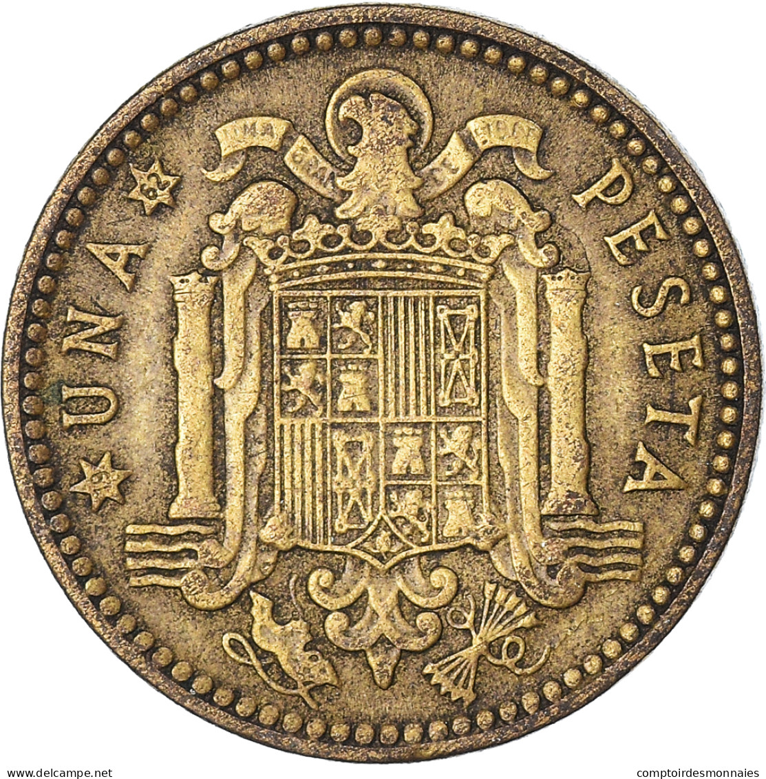 Monnaie, Espagne, Peseta, 1953 - 1 Peseta