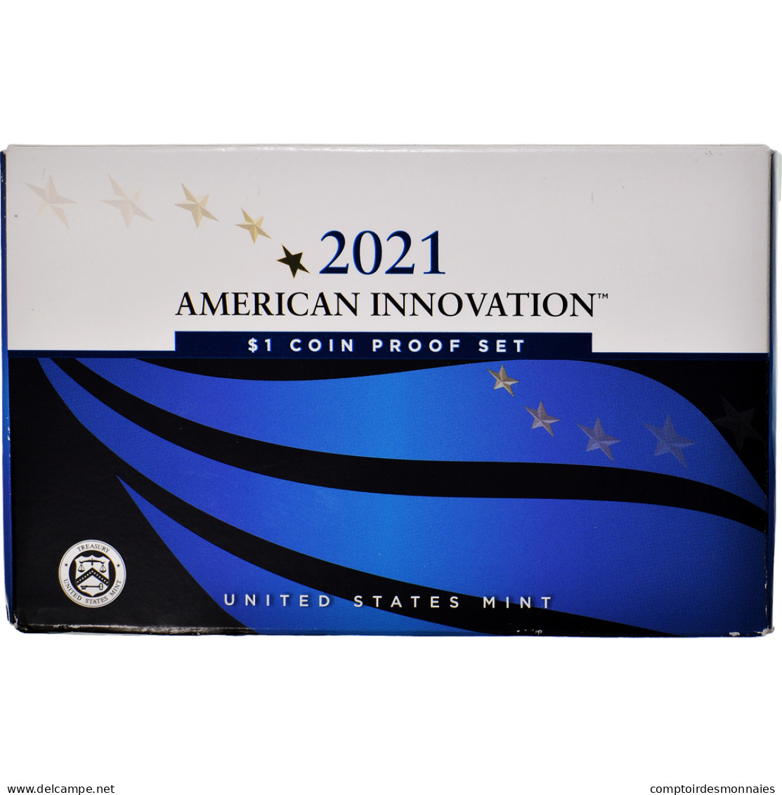 Monnaie, États-Unis, American Innovation, Dollar, 2021, BE.Coffret 4 Monnaies - Commemorative