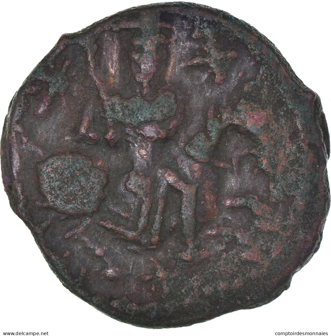 Monnaie, Seldjoukides De Rum, Fals, AH 601-608 (AD 1204-1211), TTB, Bronze - Islamiques