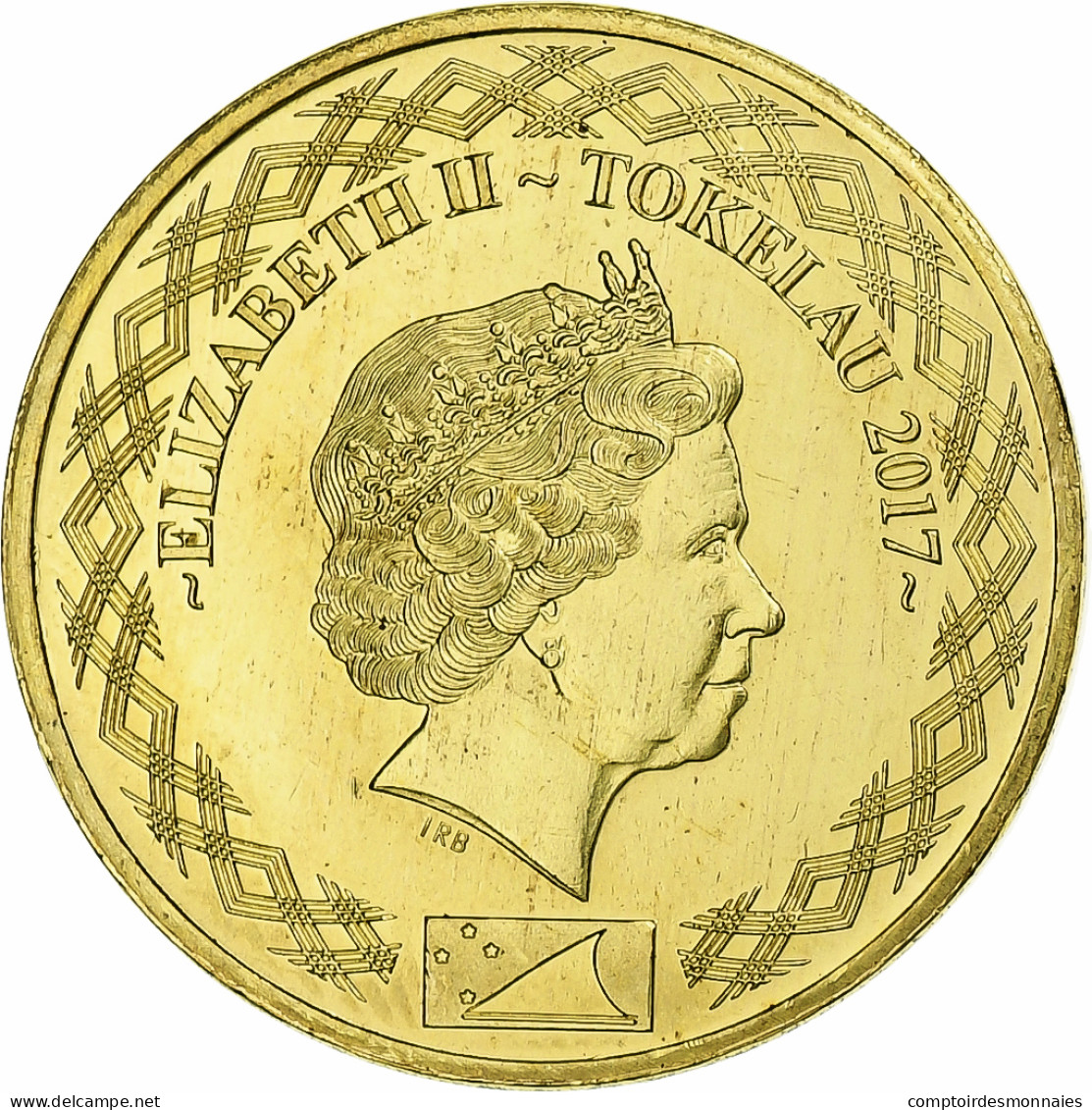 Tokelau, Dollar, 2017, Bronze-Aluminium, SPL - Nouvelle-Zélande