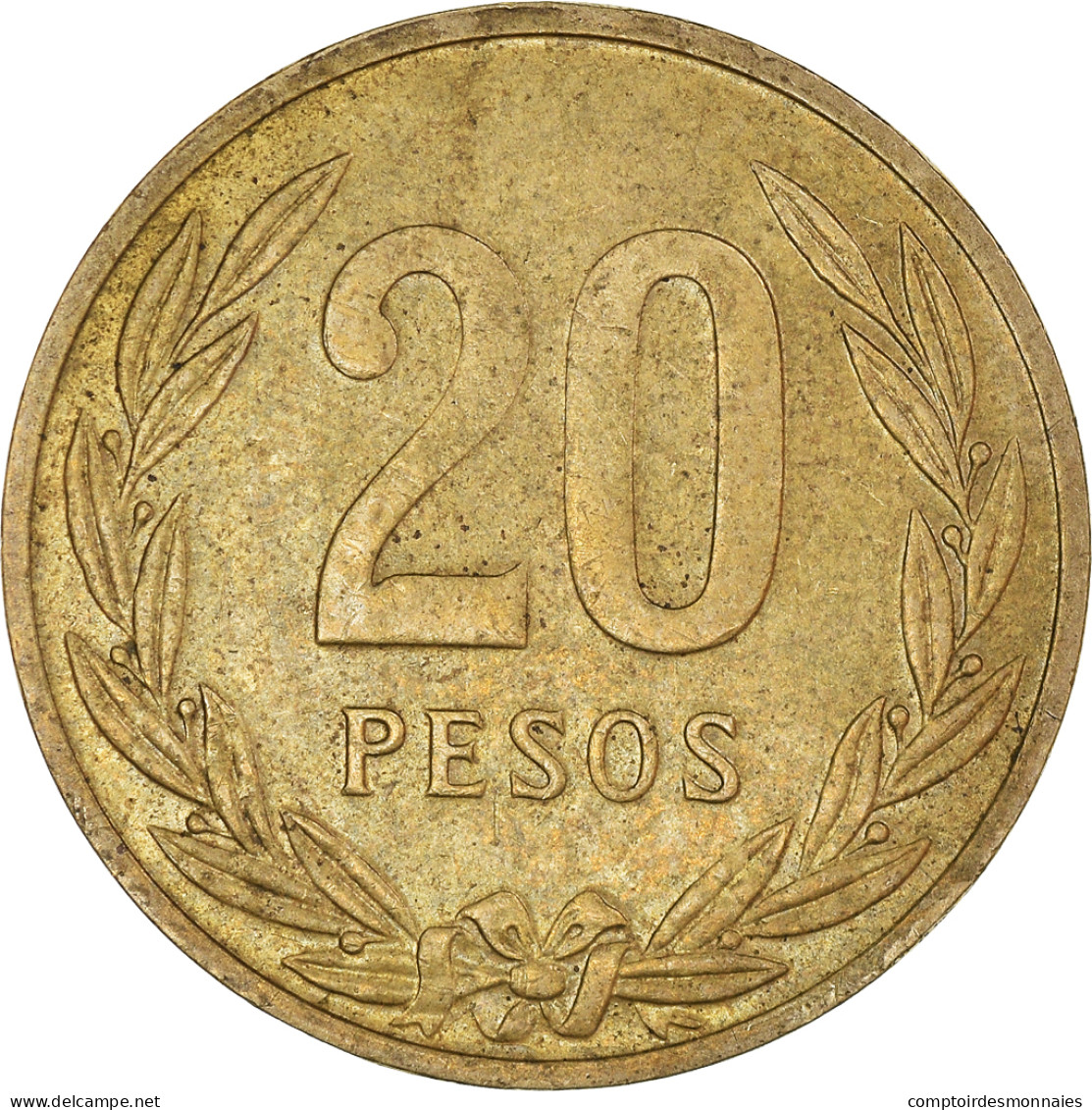 Monnaie, Colombie, 20 Pesos, 1988, TTB, Bronze-Aluminium, KM:271 - Colombia