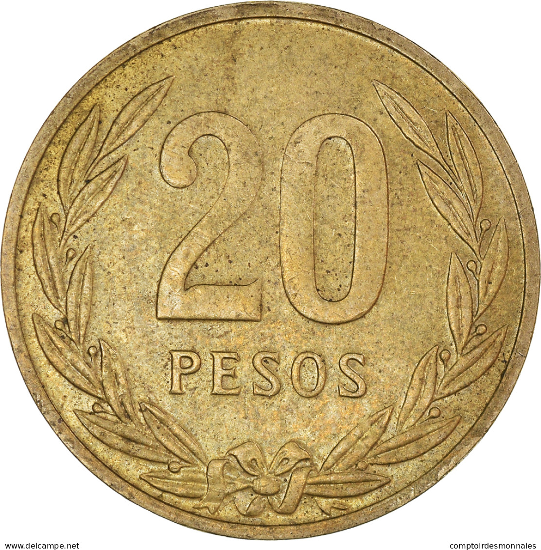 Monnaie, Colombie, 20 Pesos, 1988, TTB, Bronze-Aluminium, KM:271 - Colombie