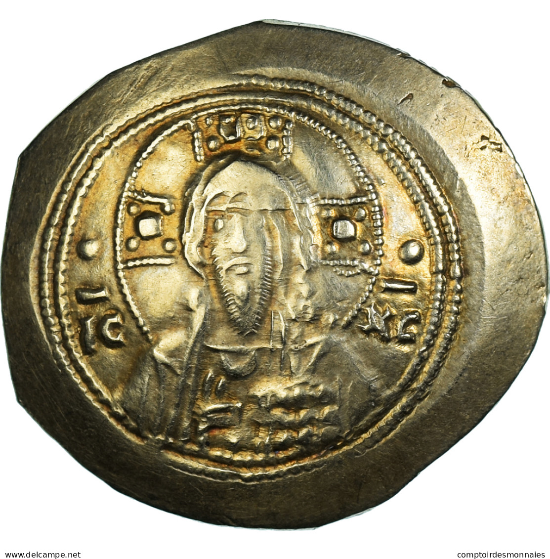 Michael VII, Histamenon Nomisma, 1071-1078, Constantinople, Electrum, TTB+ - Byzantines