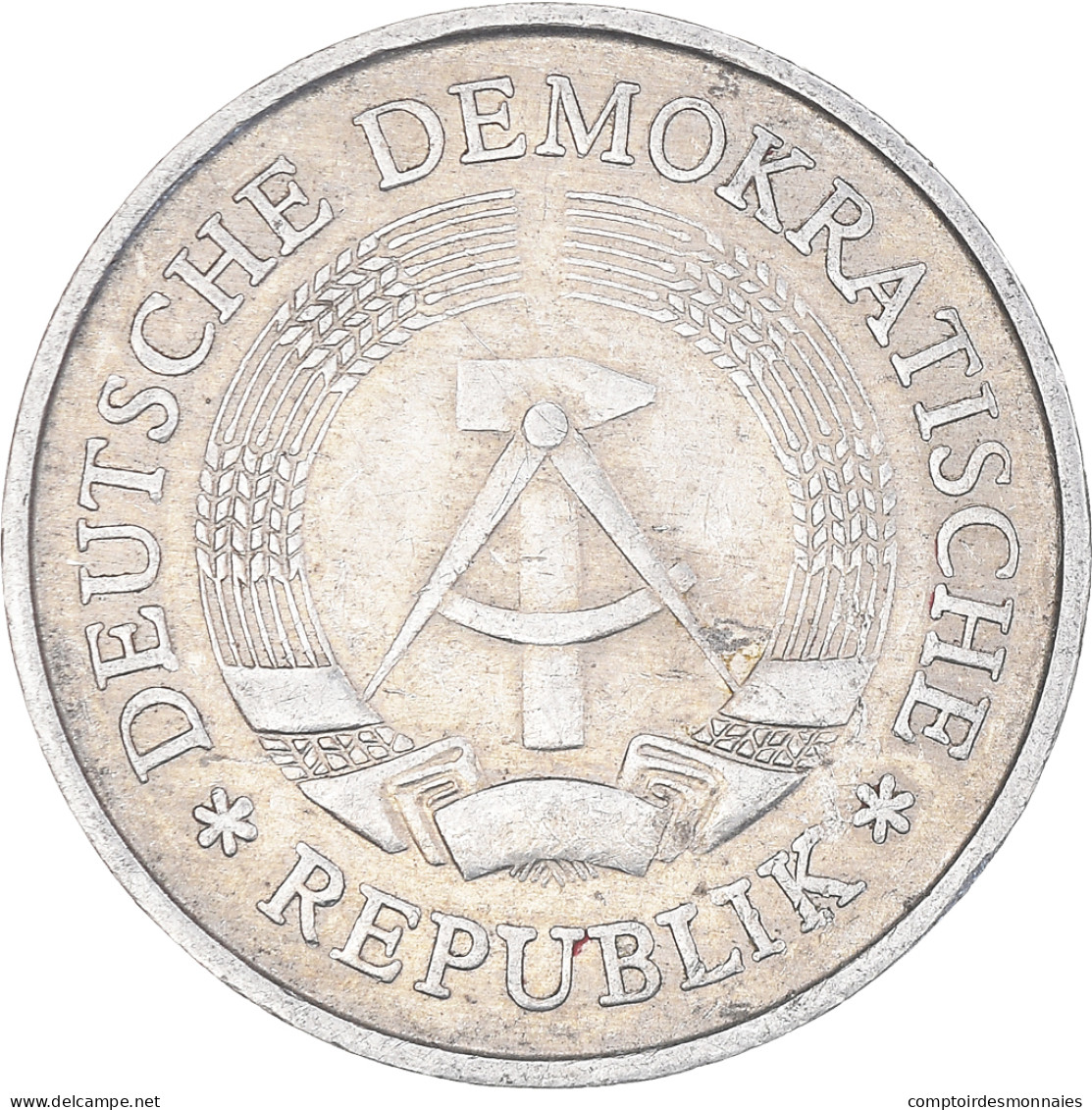 Monnaie, République Démocratique Allemande, Mark, 1975, Berlin, TB+ - 1 Mark