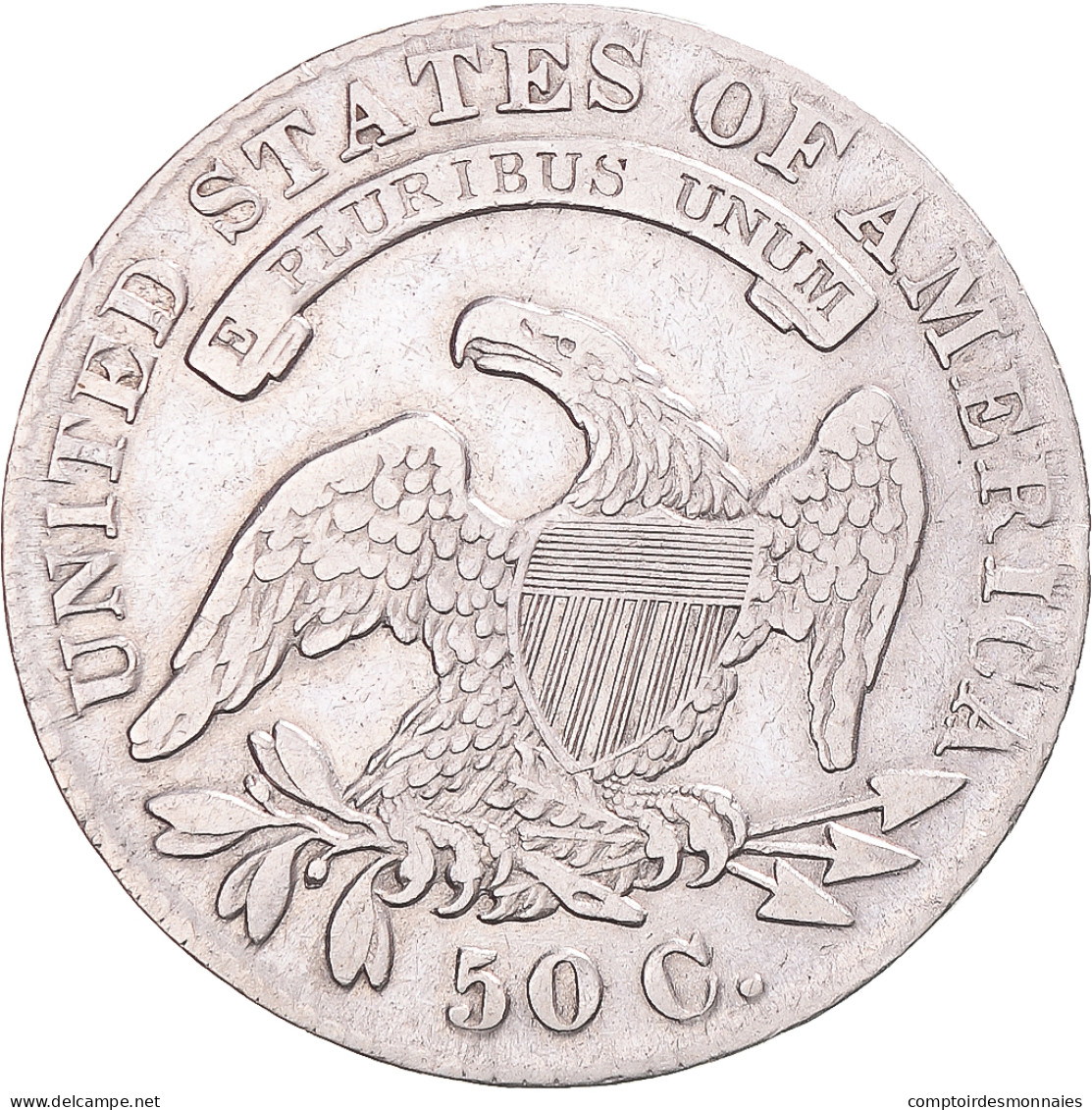 Monnaie, États-Unis, Capped Bust, Half Dollar, 1830, U.S. Mint, Philadelphie - 1794-1839: Früher Half Dollar