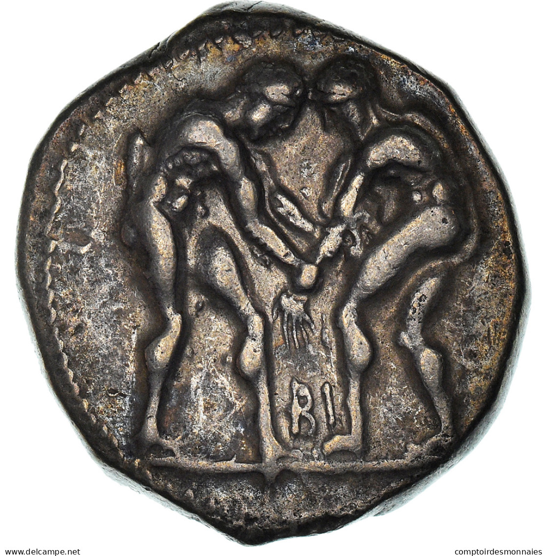 Monnaie, Pamphylie, Aspendos, Statère, 380-330 BC, Aspendos, TTB+, Argent - Grecques