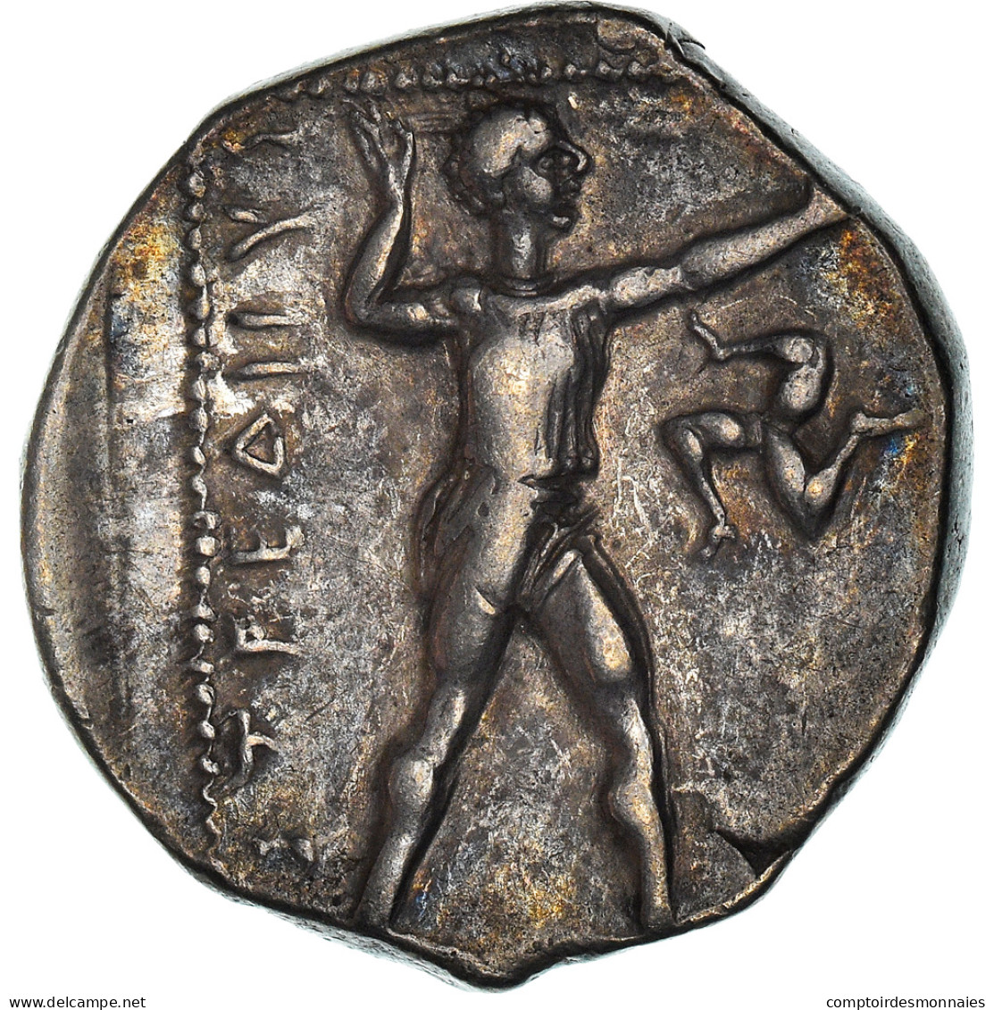 Monnaie, Pamphylie, Aspendos, Statère, 380-330 BC, Aspendos, TTB+, Argent - Grecques