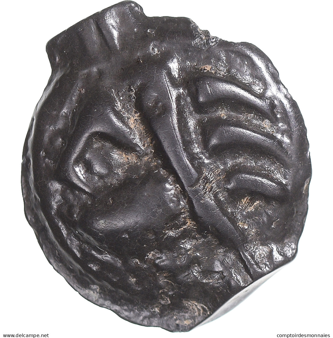 Monnaie, Leuques, Potin, 1st Century BC, TTB+, Potin - Celtic