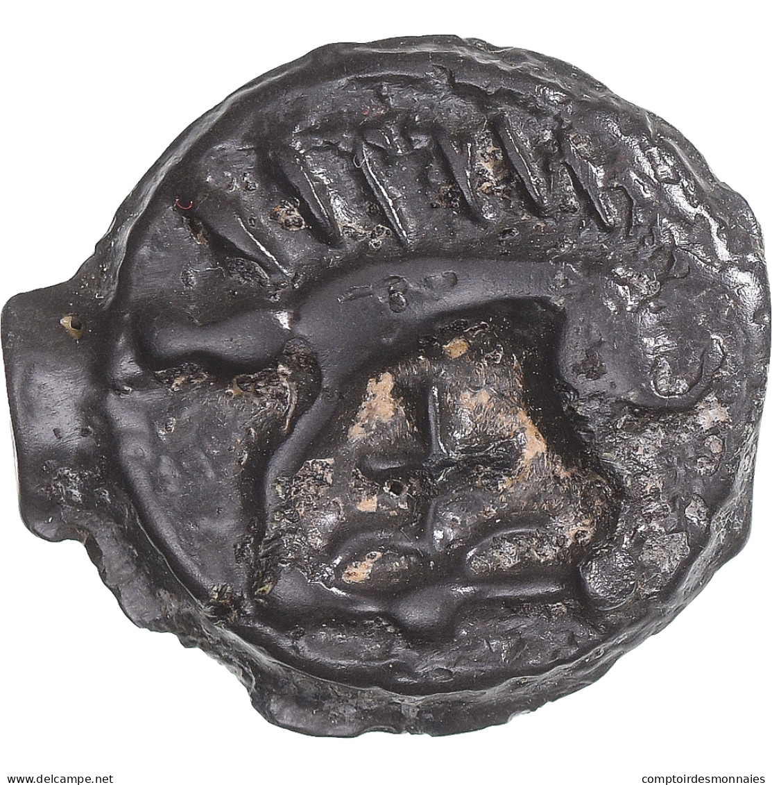 Monnaie, Leuques, Potin, 1st Century BC, TTB+, Potin - Gallië