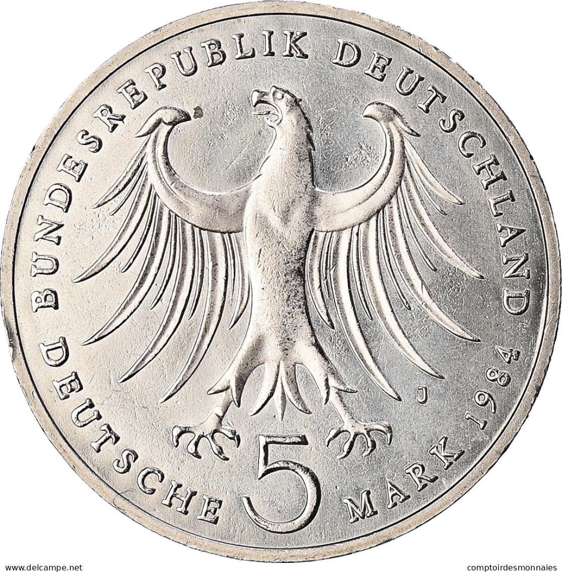 Monnaie, République Fédérale Allemande, 175th Anniversary - Birth Of Felix - Commemorations