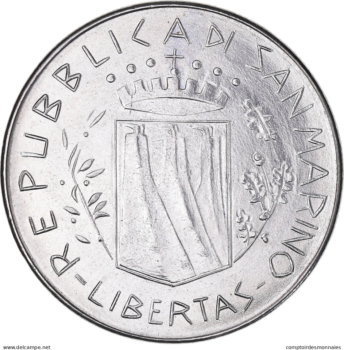 Monnaie, Saint Marin , 100 Lire, 1981, Rome, TTB+, Acier, KM:122 - Saint-Marin