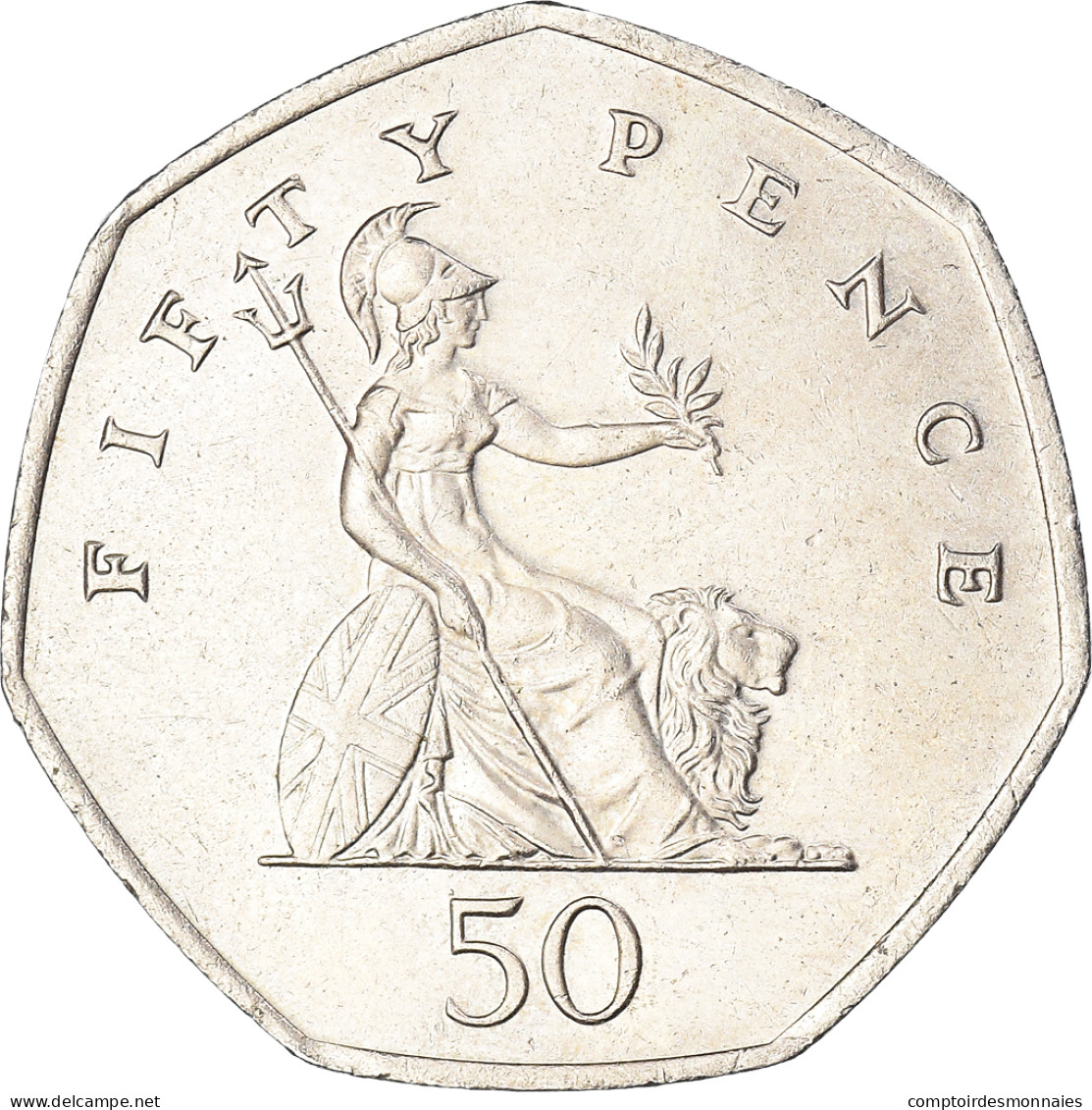 Monnaie, Grande-Bretagne, 50 Pence, 1998 - 50 Pence