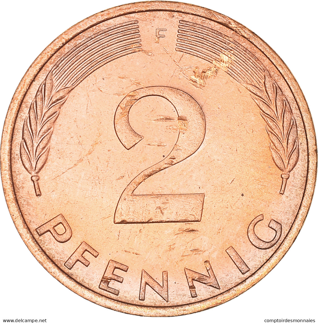 Monnaie, République Fédérale Allemande, 2 Pfennig, 1974, Stuttgart, TB - 2 Pfennig