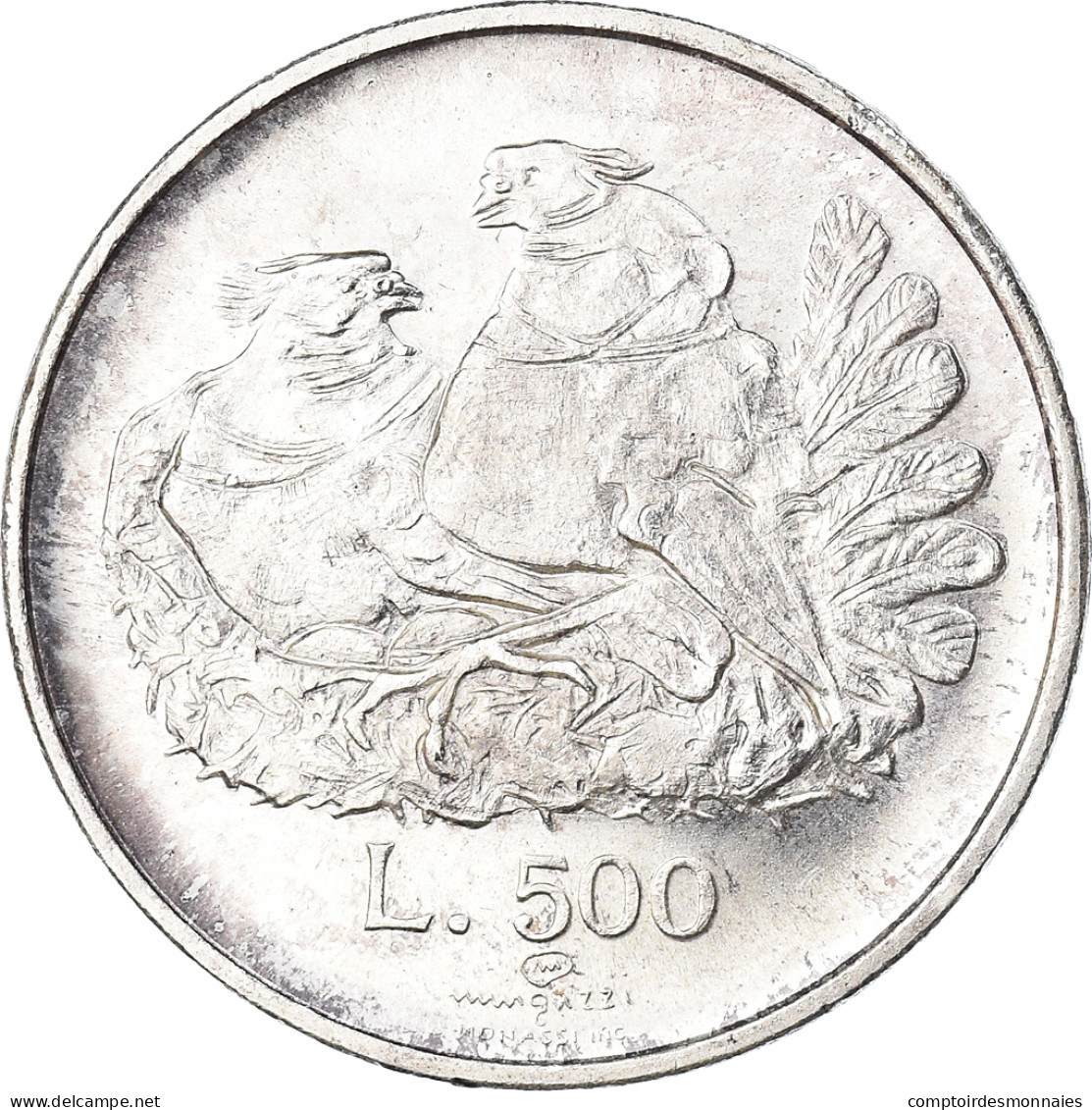 Monnaie, Saint Marin , 500 Lire, 1974, Rome, SPL, Argent, KM:37 - Saint-Marin