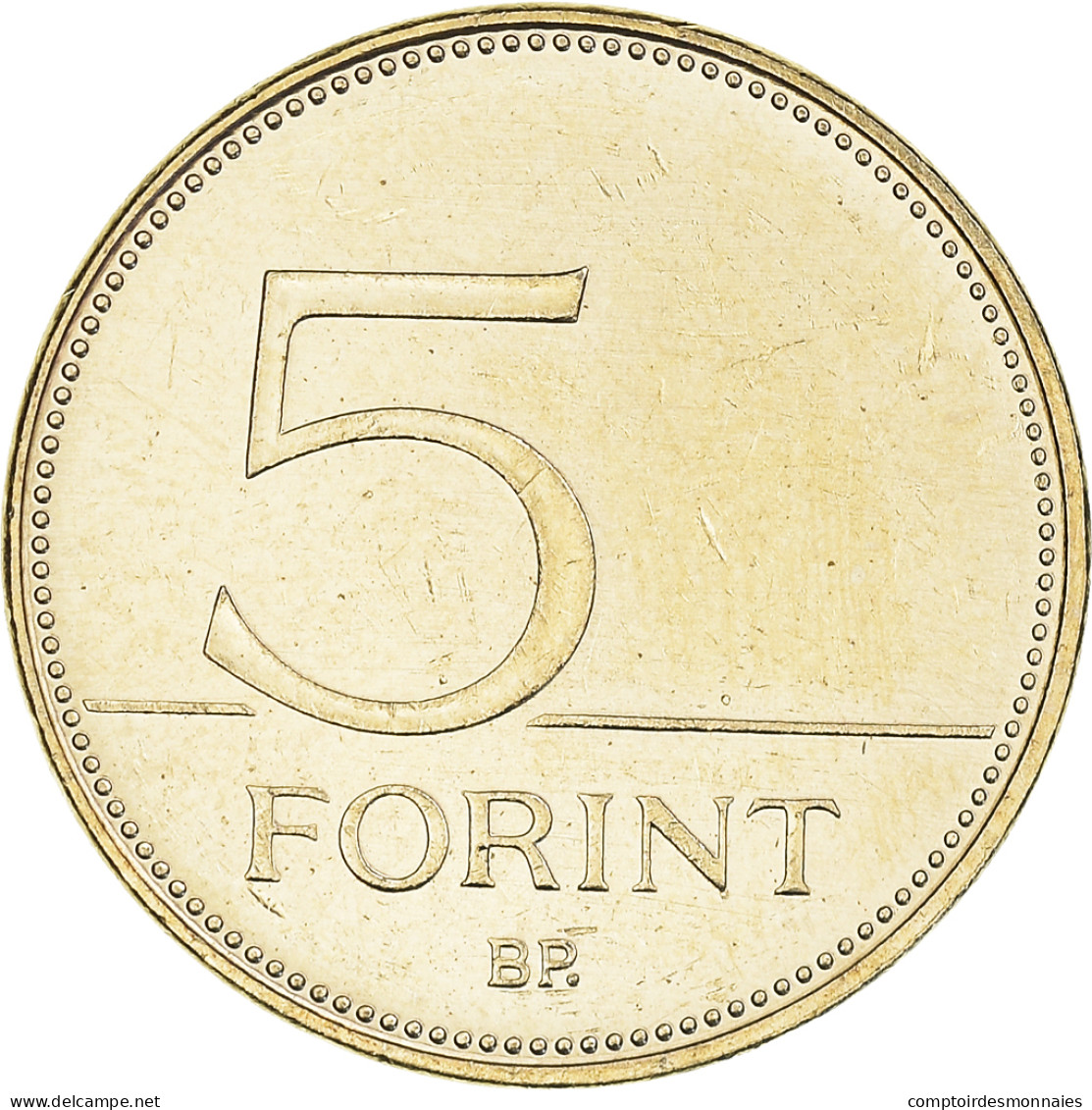 Monnaie, Hongrie, 75e Anniversaire - Forint, 5 Forint, 2021, I., SPL, Laiton - Hongrie