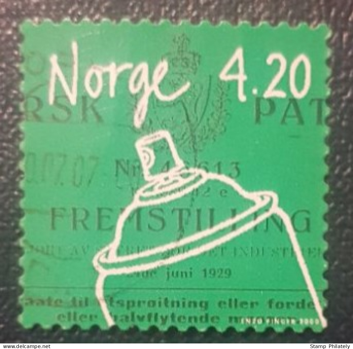 Norway 4.2Kr Stamp Inventions - Oblitérés