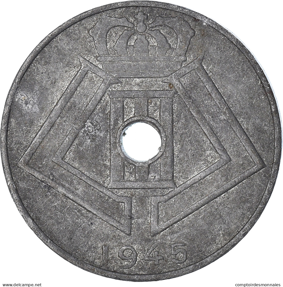 Monnaie, Belgique, 10 Centimes, 1945 - 10 Centesimi