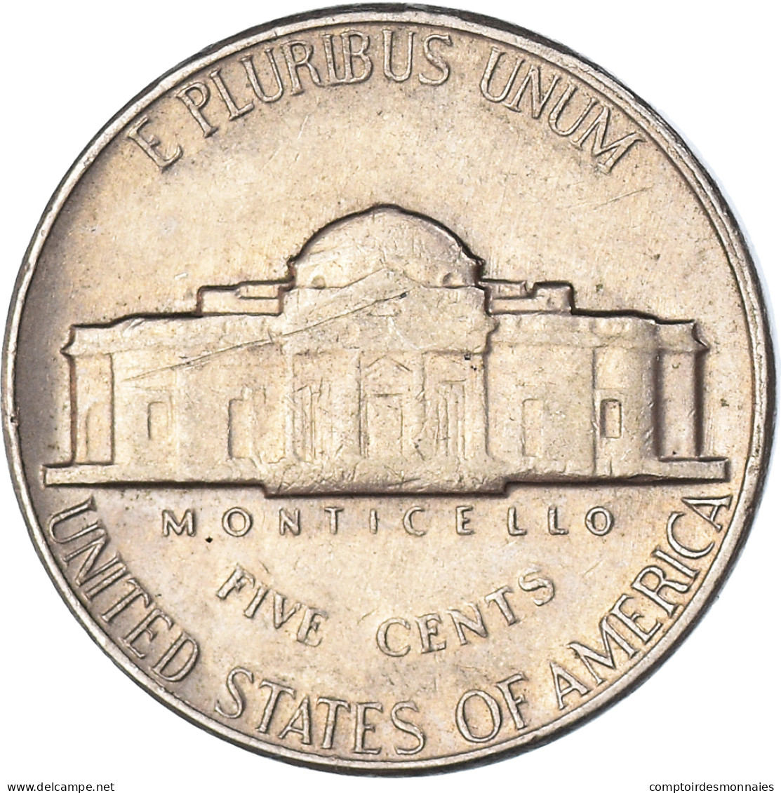 Monnaie, États-Unis, 5 Cents, 1970 - 1938-…: Jefferson