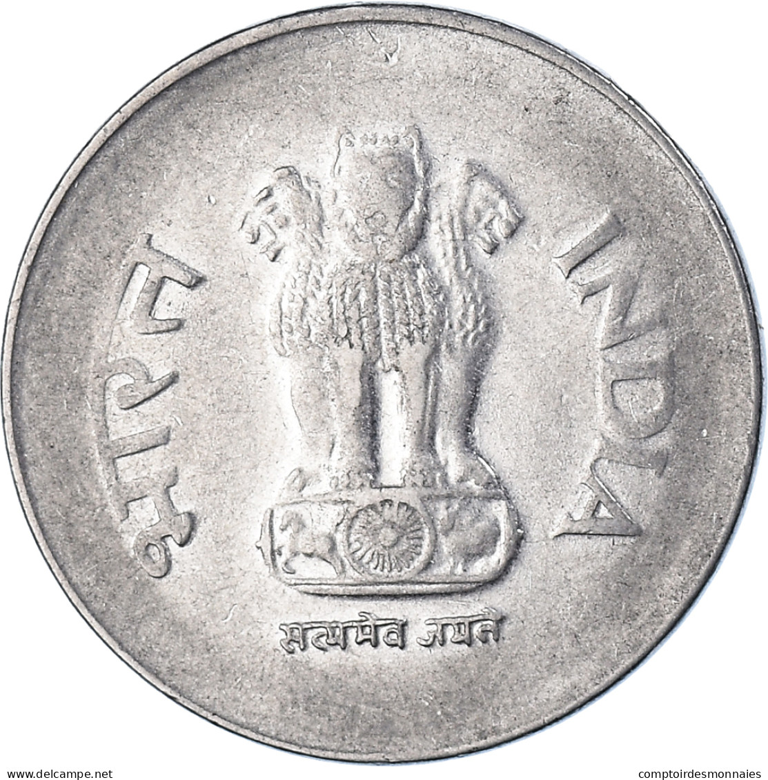 Monnaie, République D'Inde, Rupee, 1998, TB+, Acier Inoxydable, KM:92.2 - Inde