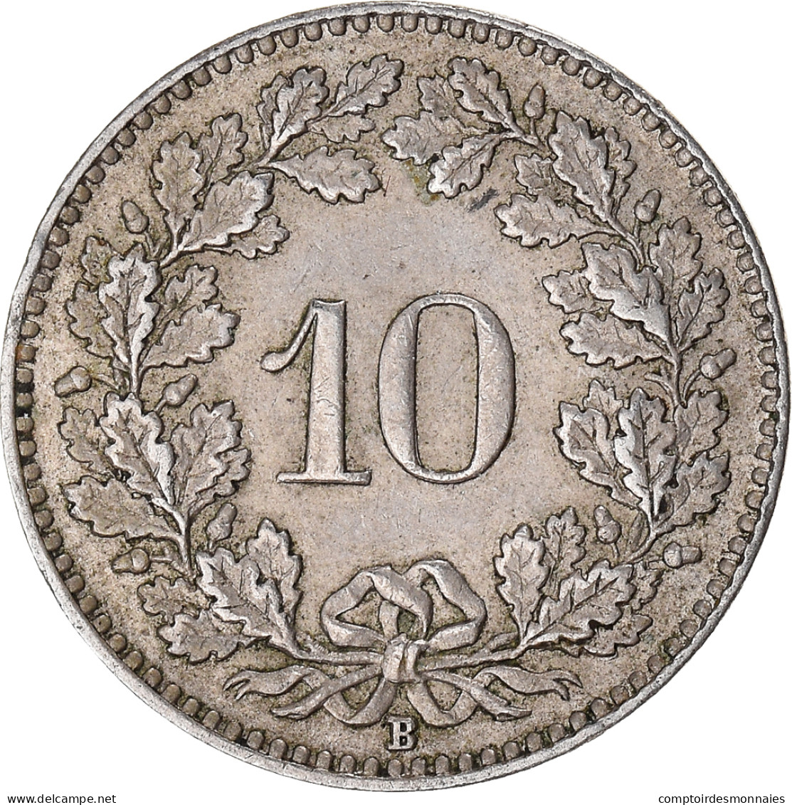 Monnaie, Suisse, 10 Rappen, 1925 - Autres & Non Classés