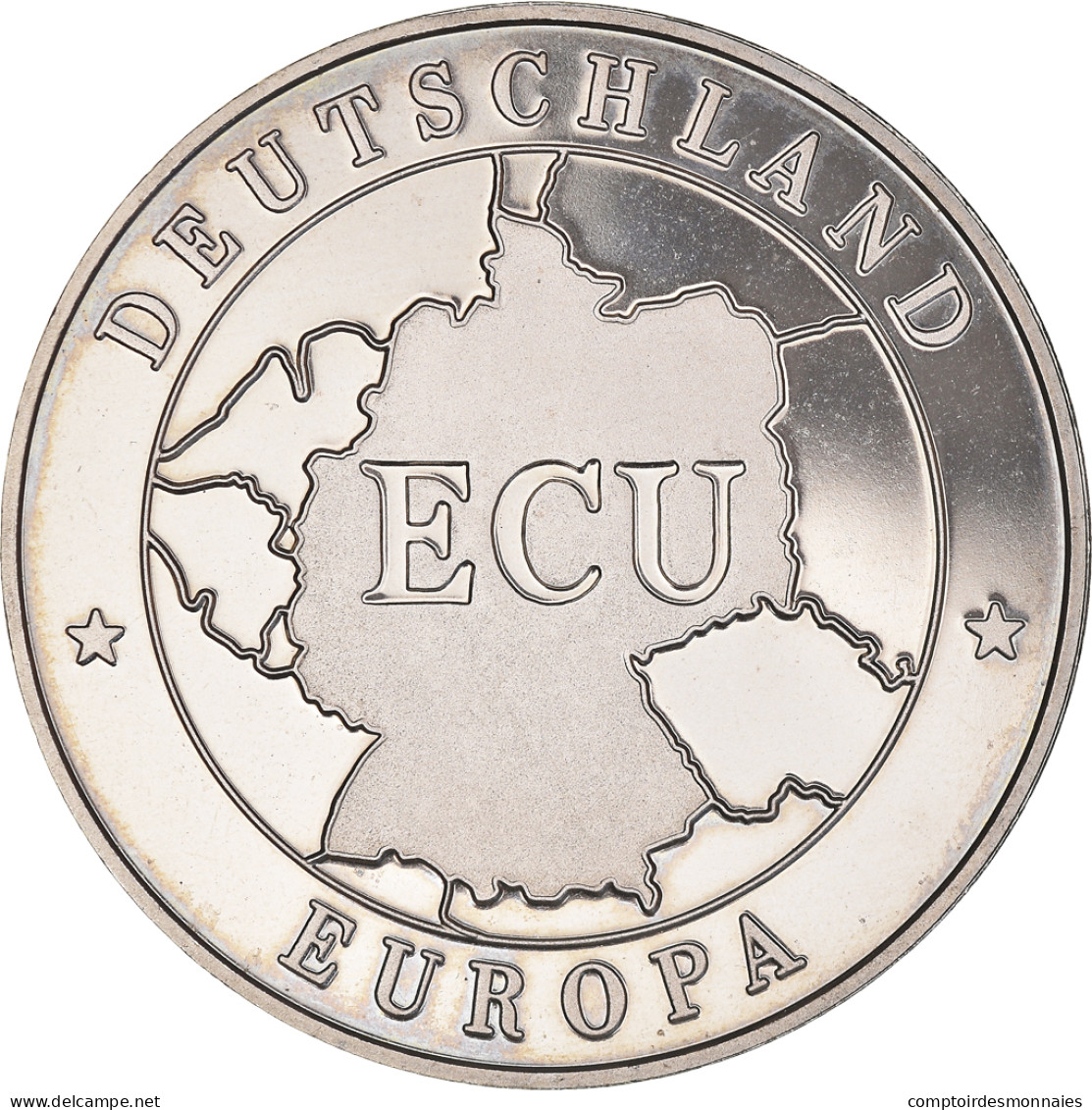 Allemagne, Médaille, Ecu Europa, 1992, Fantaisy Items BE, SPL, Cupro-nickel - Autres & Non Classés