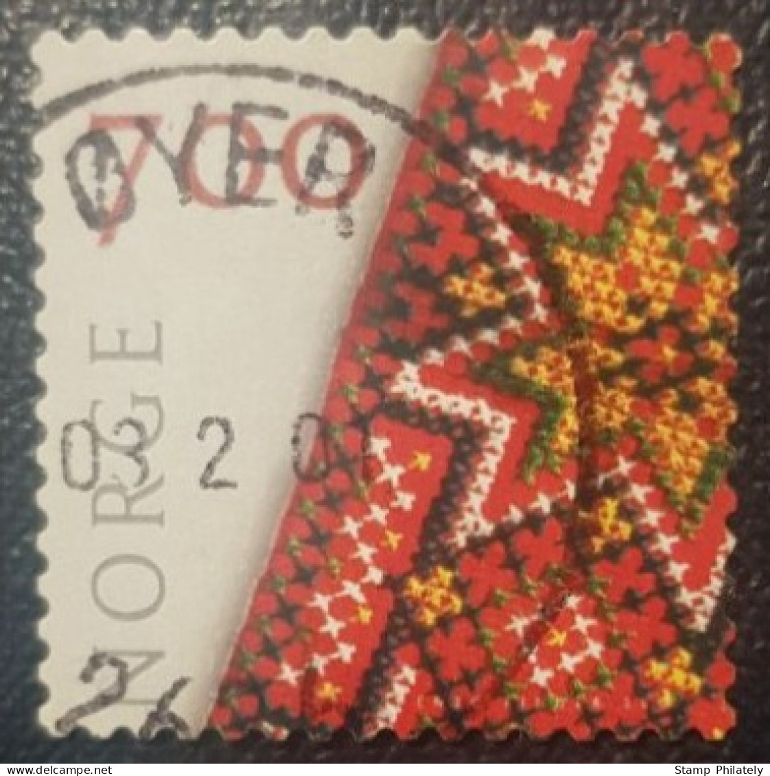 Norway 7Kr Stamp Handicrafts - Used Stamps