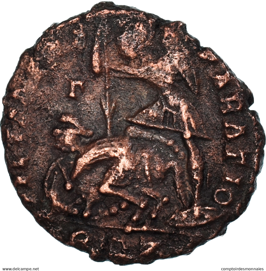 Monnaie, Constance II, Follis, 330-335, TB+, Bronze - L'Empire Chrétien (307 à 363)