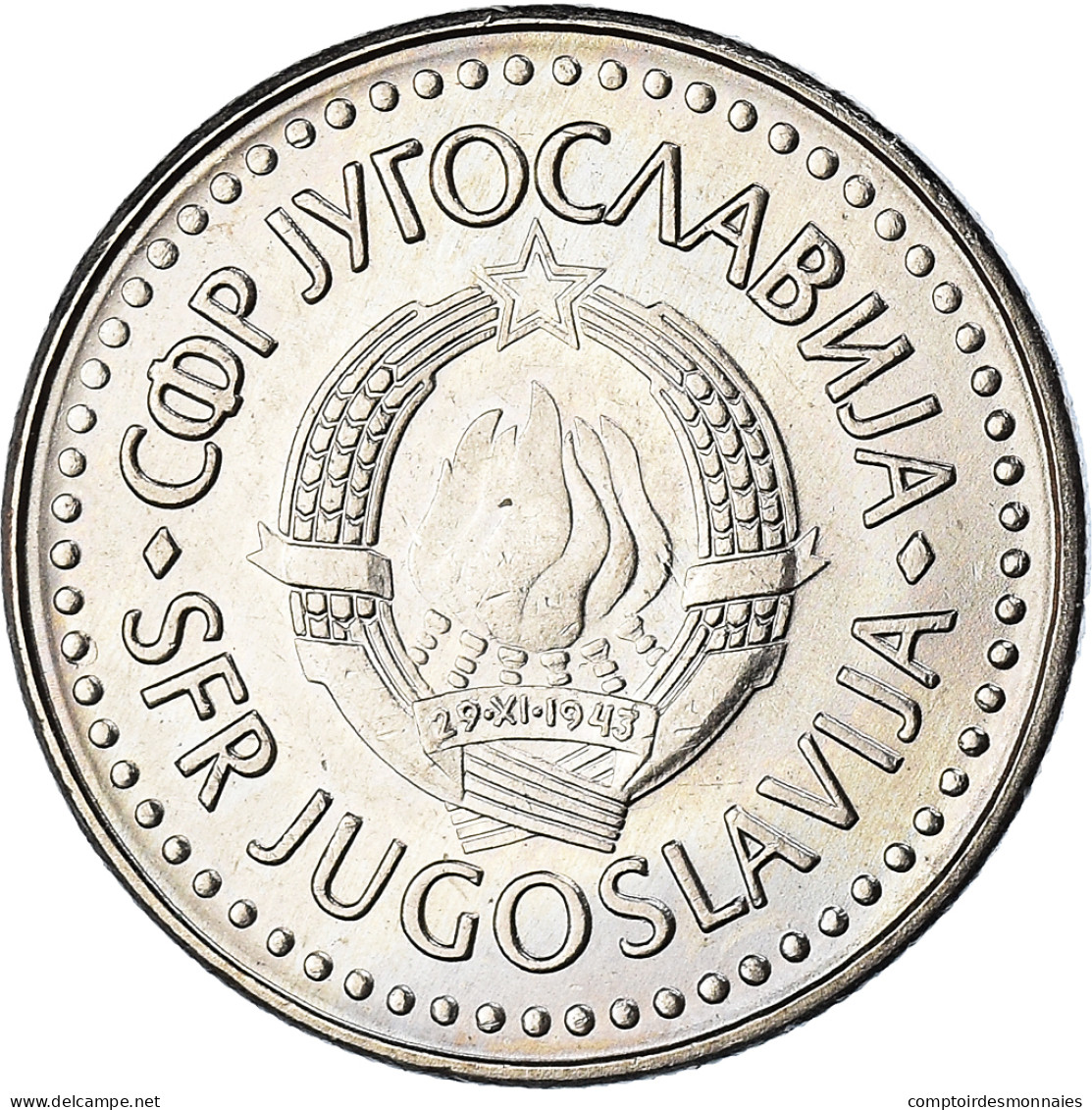 Monnaie, Yougoslavie, 100 Dinara, 1985, SUP, Cuivre-Nickel-Zinc (Maillechort) - Yougoslavie