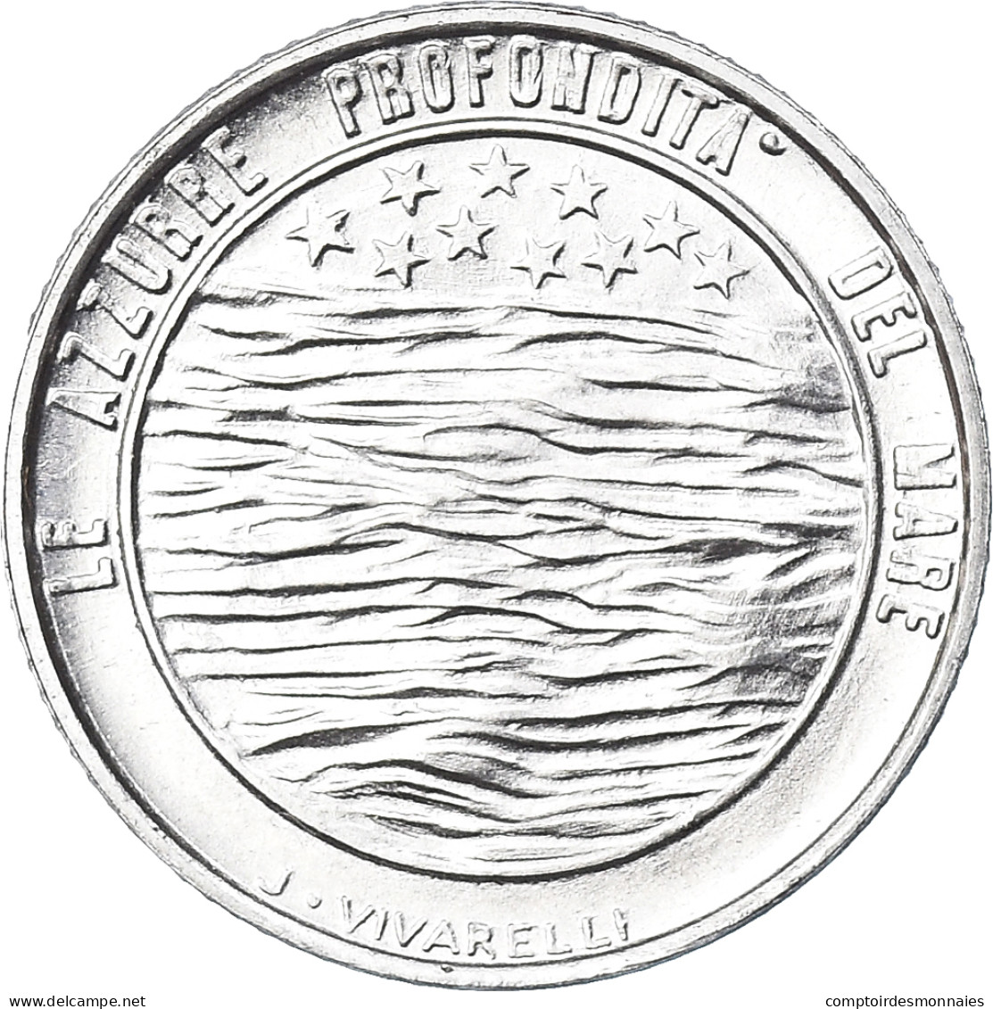 Monnaie, Saint Marin , 2 Lire, 1977, Rome, FDC, FDC, Aluminium, KM:64 - Saint-Marin