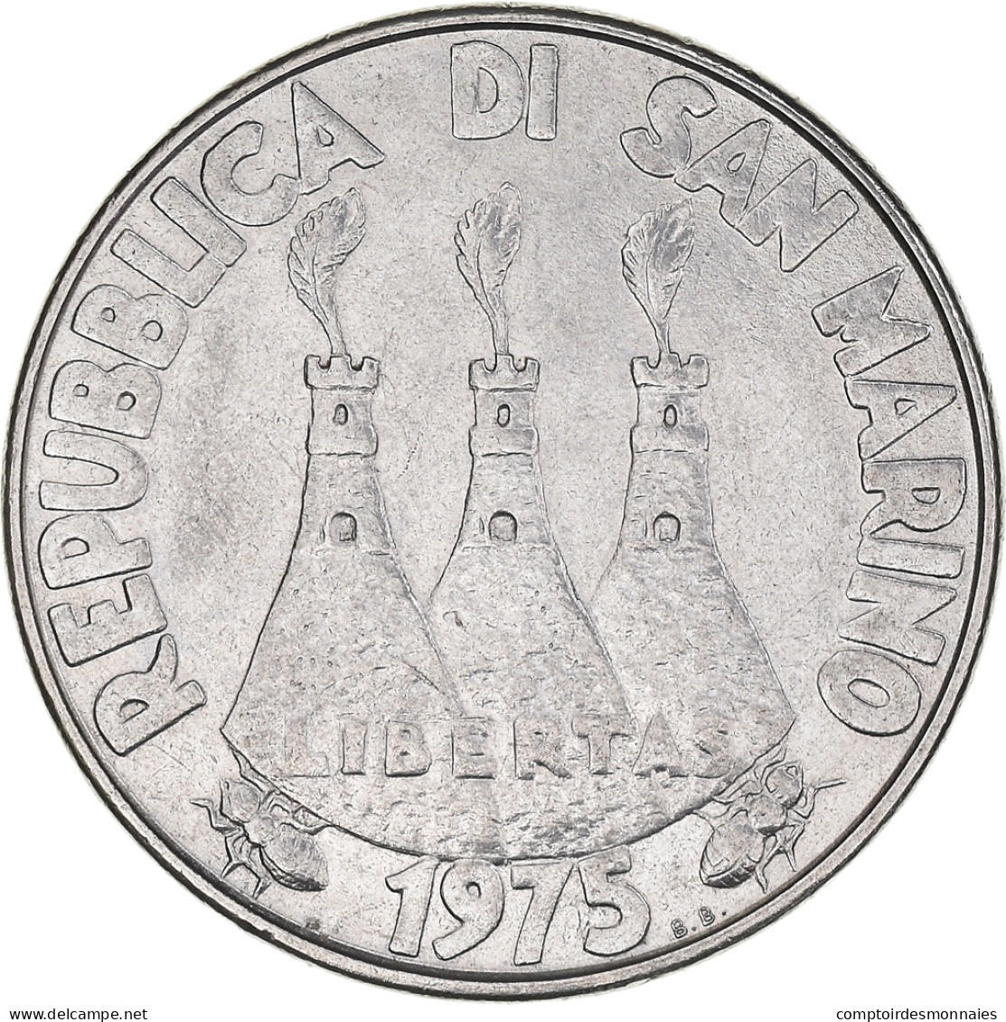 Monnaie, Saint Marin , 100 Lire, 1975, TB+, Acier, KM:46 - San Marino