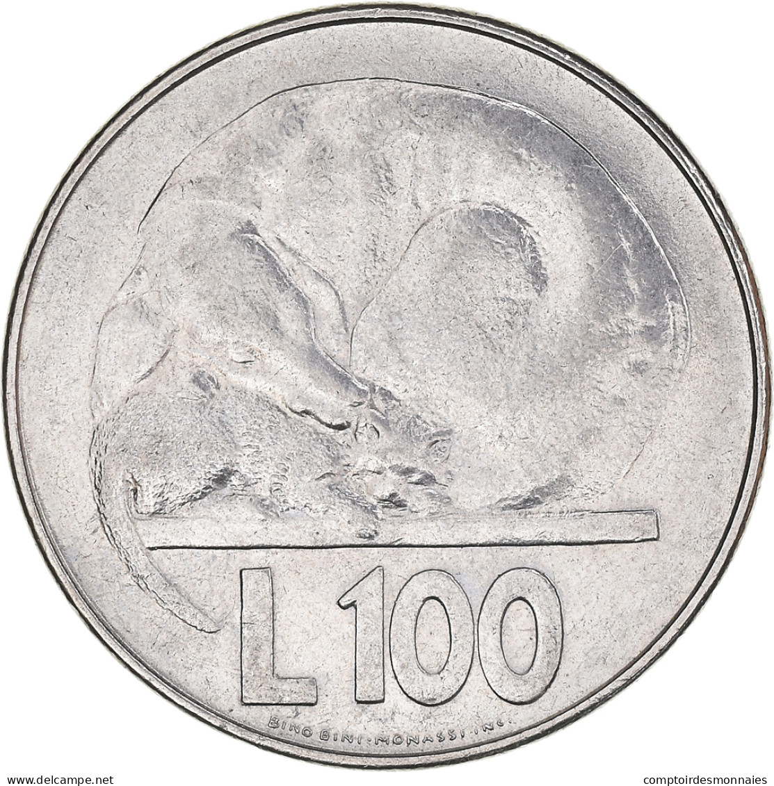 Monnaie, Saint Marin , 100 Lire, 1975, TB+, Acier, KM:46 - Saint-Marin